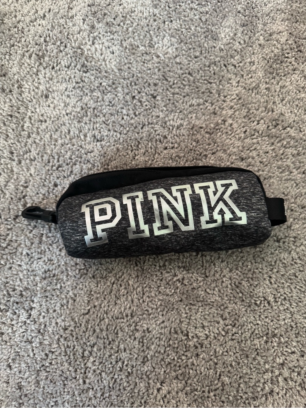 Victoria's Secret PINK Pencil Case Makeup Bag Toiletry Pouch for Travel